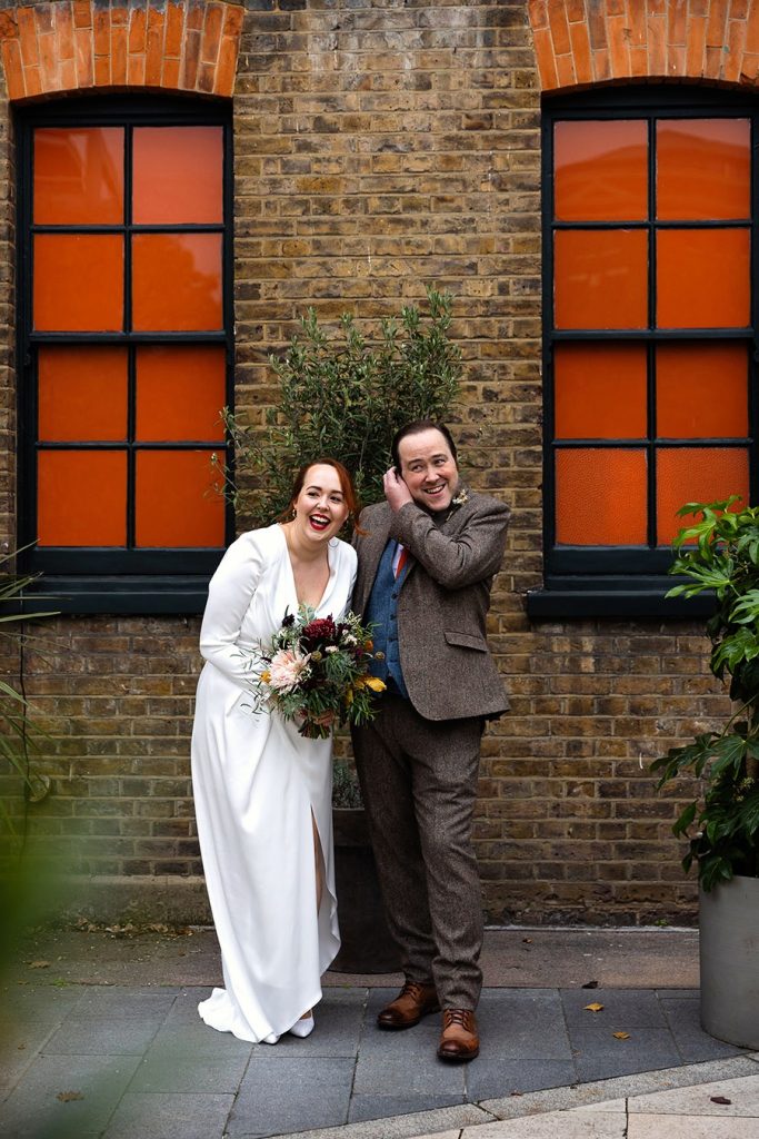 bride and groom pictures in Clerkenwell