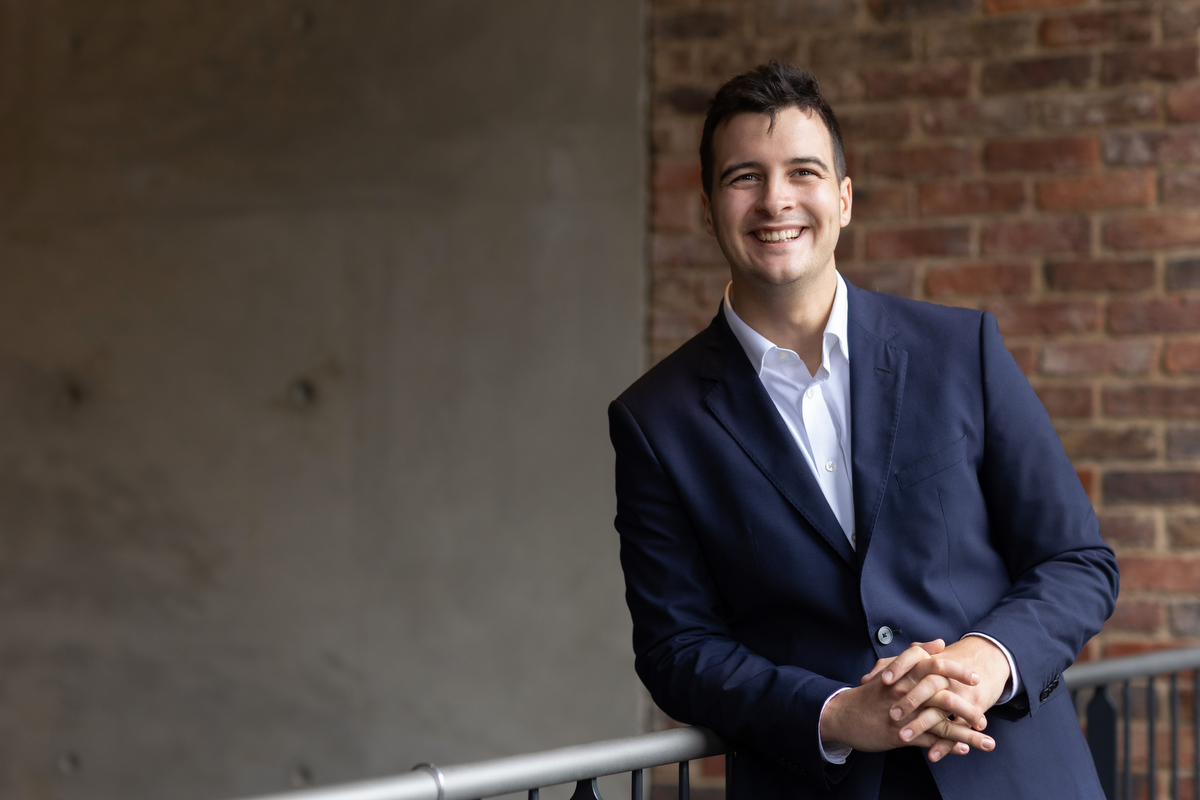 head shot of executive taken in Kings Cross by a London head shot photographer