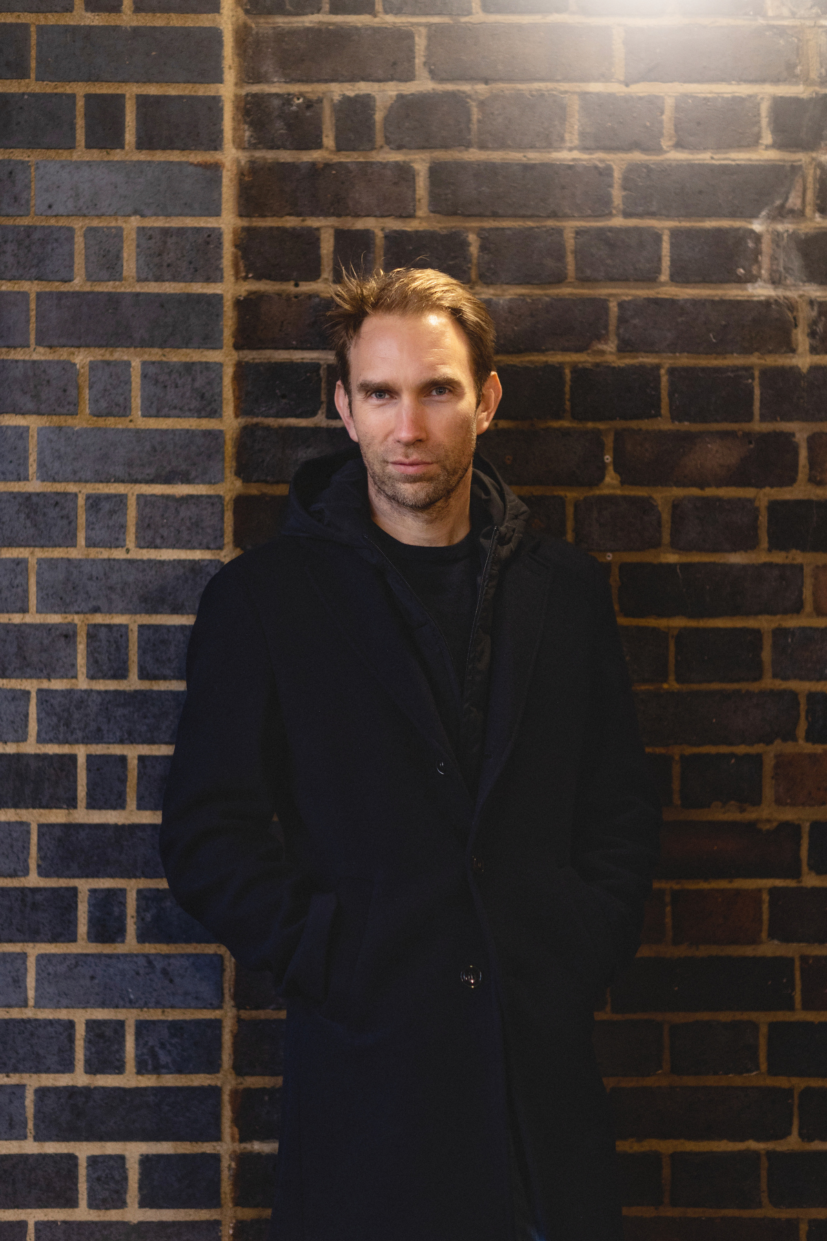 What3Words' Chris Sheldrick head shots in Kings Cross.