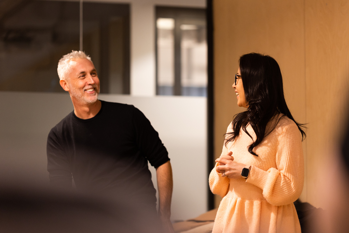 All hands meeting photography