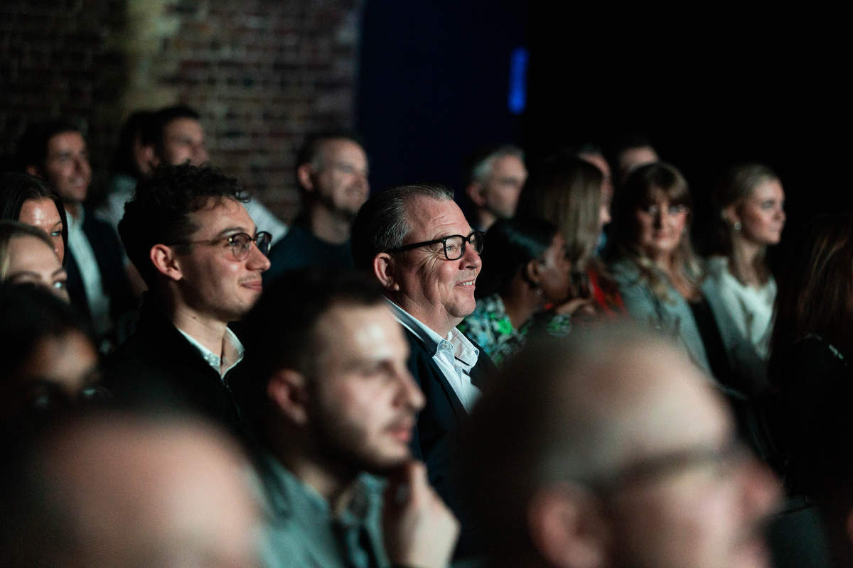 engaged delegates at conference