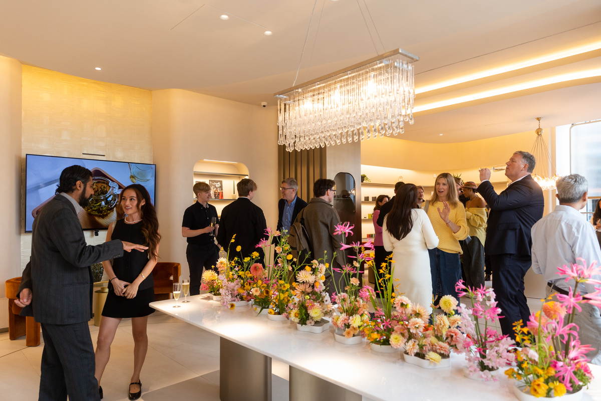 networking event photography for luxury company