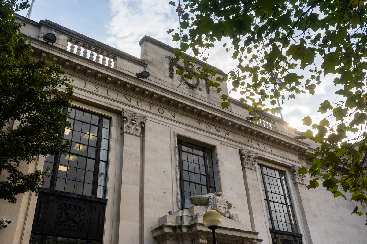 Islington Town Hall Building